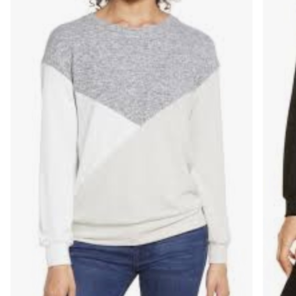 NWOT Gibson Colorblock Sweatshirt